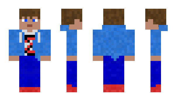 Minecraft skin CubeSlasher