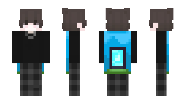 Minecraft skin ForceMeTridan