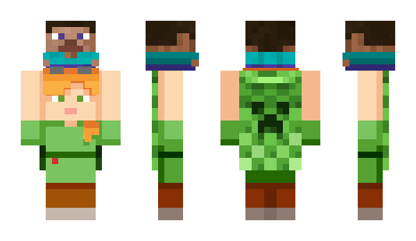 Minecraft skin QAQFF