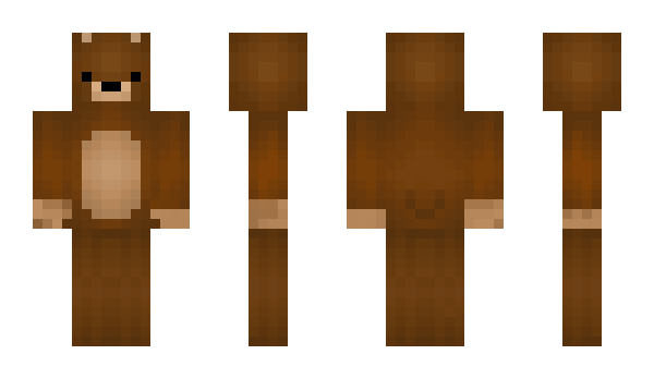 Minecraft skin CavalierNounours