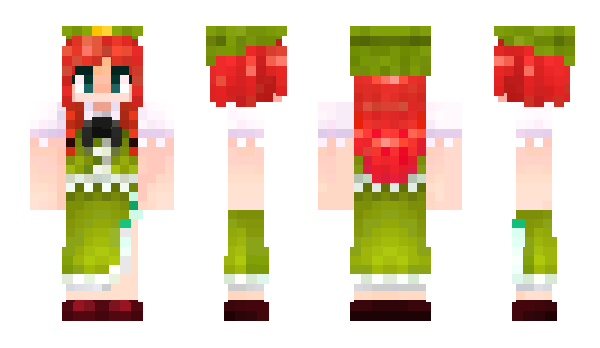 Minecraft skin Hong_Meiling