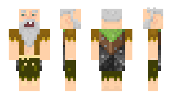 Minecraft skin SantaDrew