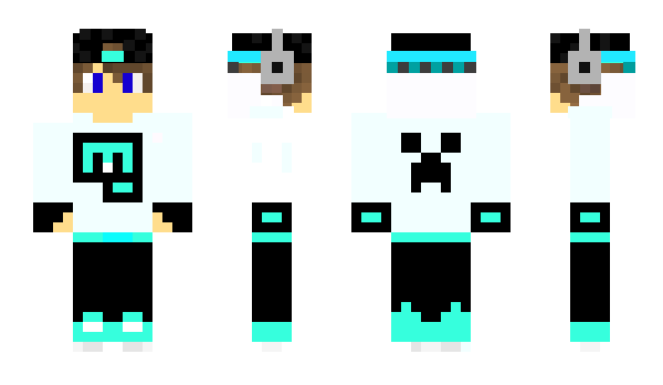 Minecraft skin qIonutYTB