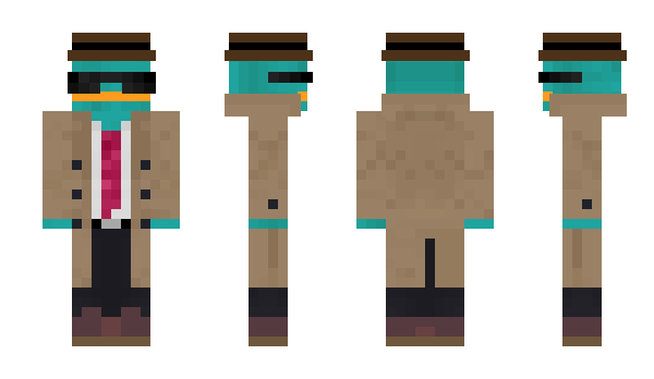 Minecraft skin Burotontin