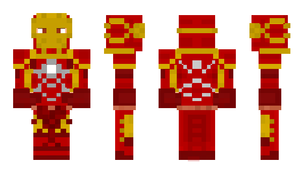 Minecraft skin IronManMK40