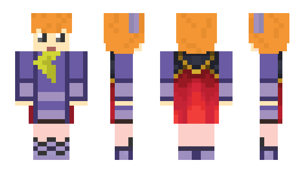 Minecraft skin LilyNoire