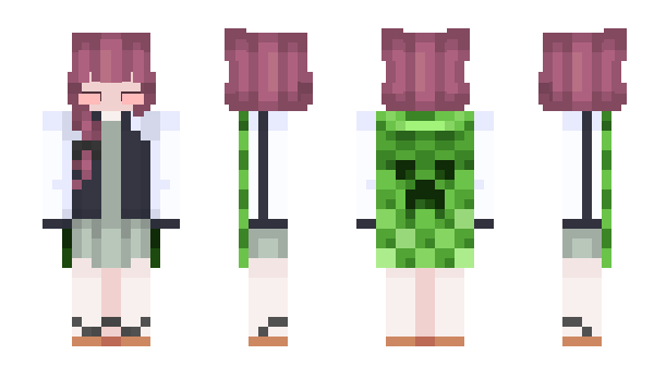 Minecraft skin SasakiTsuguko