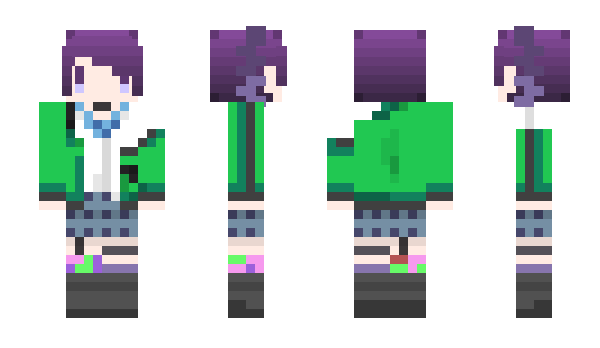 Minecraft скин по нику harukaP