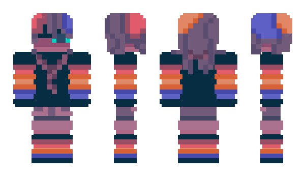 Minecraft skin CloverPower