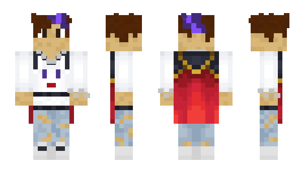 Minecraft skin Clames