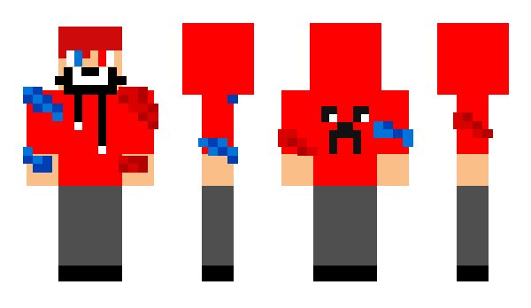 Minecraft skin TheVortel