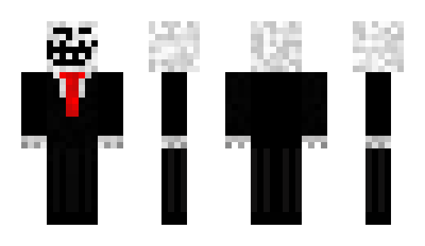 Minecraft skin Gray__