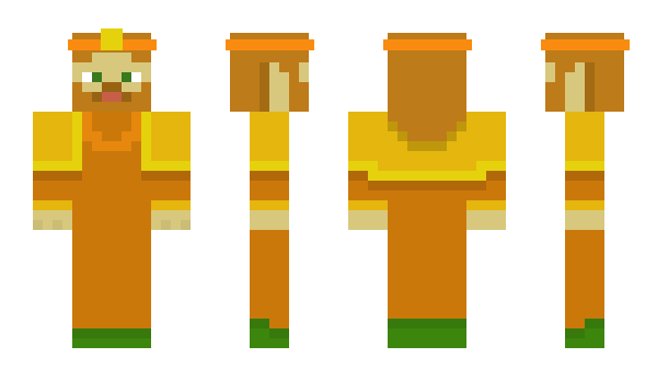 Minecraft skin Planthony