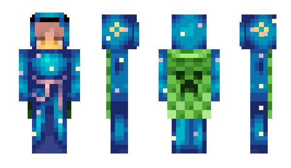 Minecraft skin LeStarfy