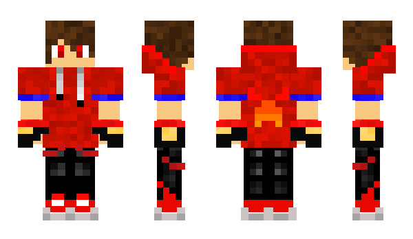 Minecraft skin InfernoCycle