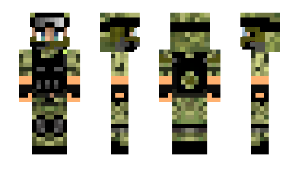 Minecraft skin M98B