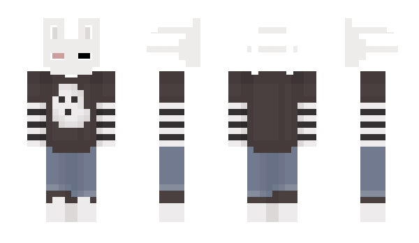 Minecraft skin Robotbun