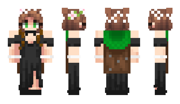 Minecraft скін по ніку AarohiMC