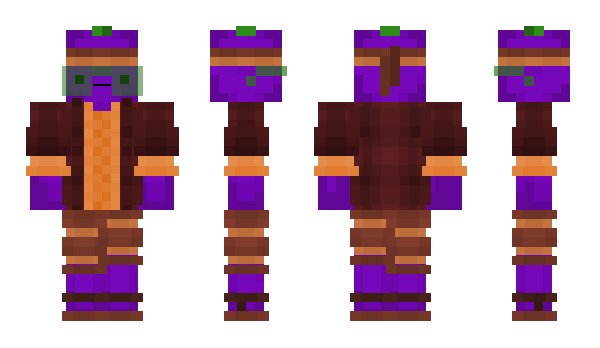 Minecraft skin PyIIIka