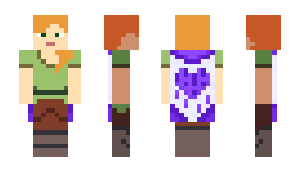 Minecraft skin Srxay