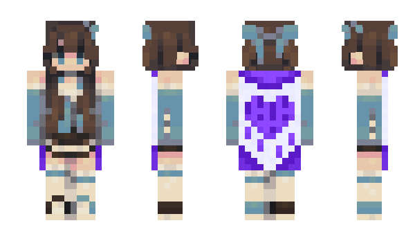 Minecraft skin ArtxmisNix