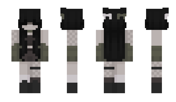 Minecraft skin Hatttivatti