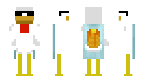 Minecraft скин по нику dachick_fil_a