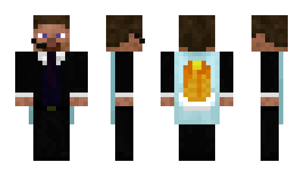 Minecraft skin 0btw