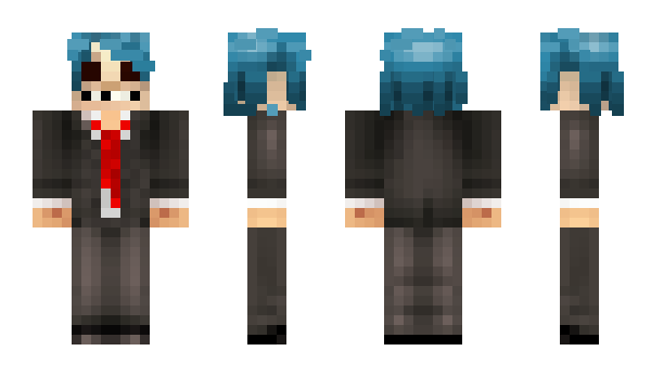 Minecraft skin BlackWarp