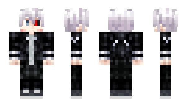 Minecraft skin Hideko