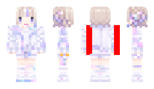 Minecraft skin Mellena