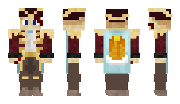 Minecraft скін по ніку loktaf