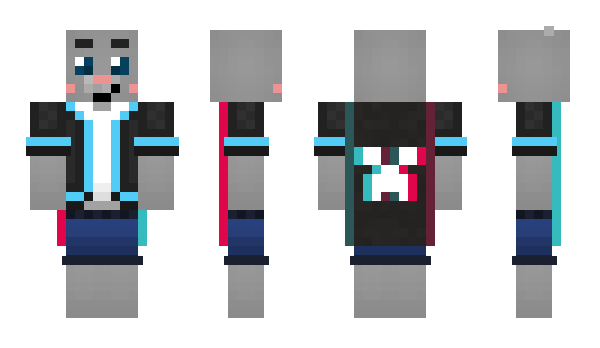 Minecraft skin Slimmerbadge