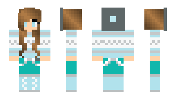 Minecraft skin Snowyi