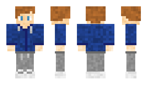 Minecraft скин по нику Its_Me_Blue