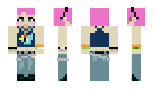 Minecraft скин по нику WitherChica