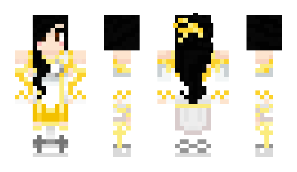 Minecraft skin inkyfeather