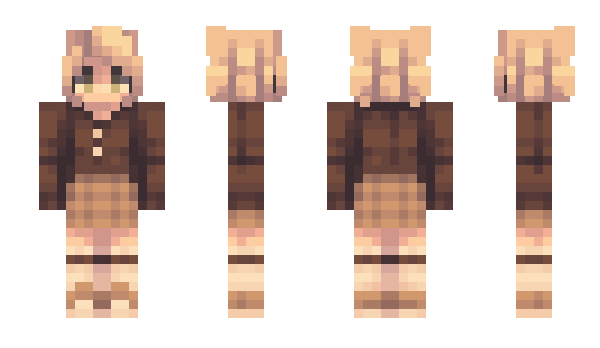Minecraft skin Teddy4