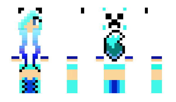 Minecraft skin Awesome_Girl_YT