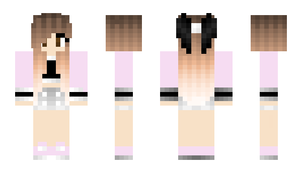 Minecraft skin vosjeluna