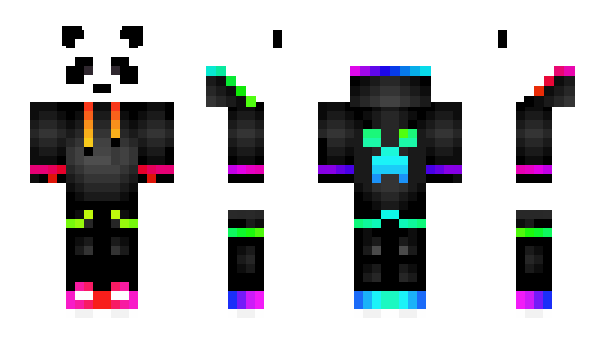 Minecraft skin 7zx