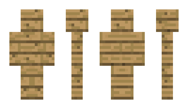 Minecraft skin Hardwood