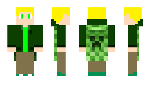 Minecraft скін по ніку RyanRaioVerde