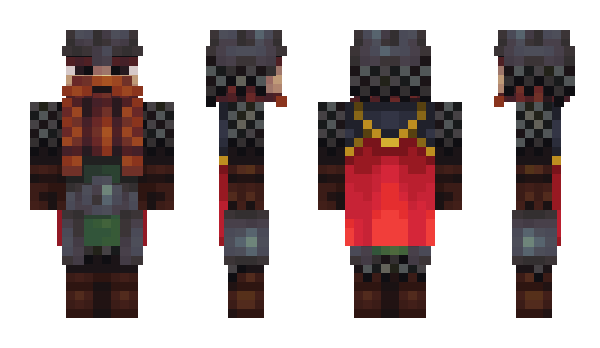 Minecraft skin Burbarian