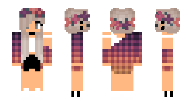 Minecraft skin Grace200