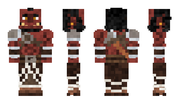 Minecraft skin HighOrc