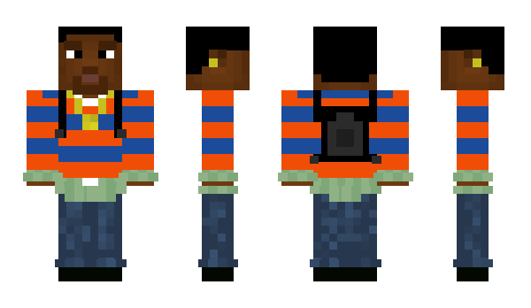 Minecraft skin isaaccly