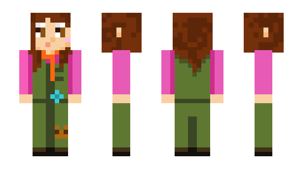 Minecraft скин по нику TheLexikitty