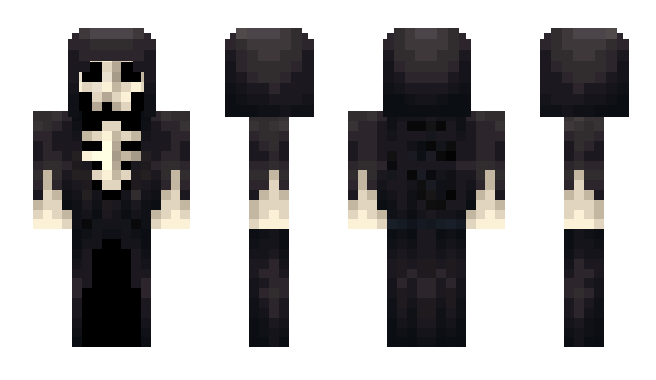 Minecraft skin Malivoirre