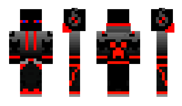Minecraft skin ToastyFennec